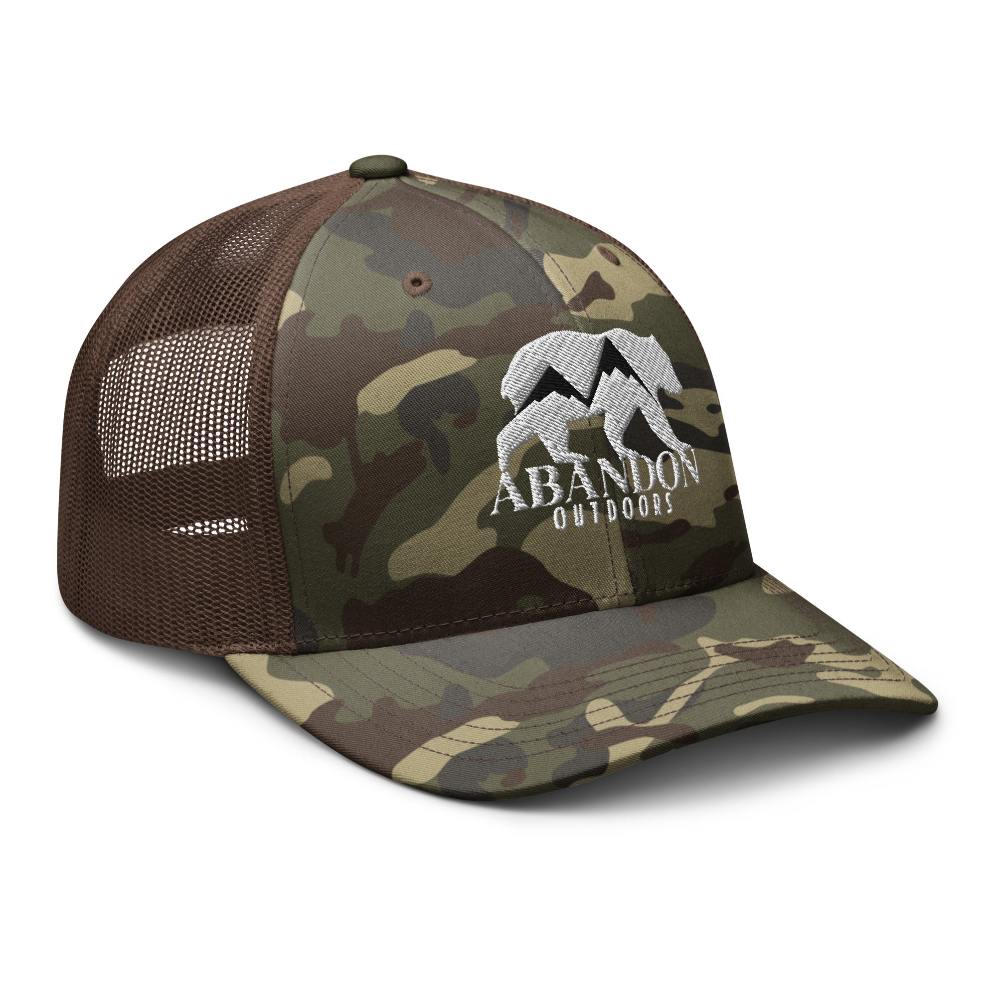 Patagonia camo hot sale trucker hat